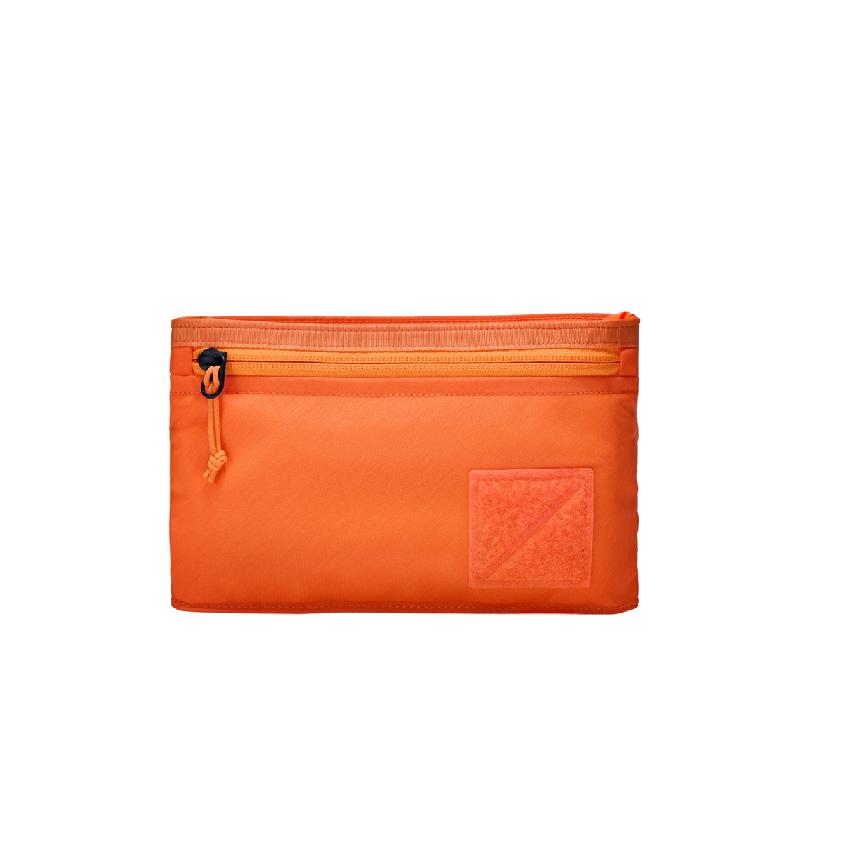 CIVIC Flat Pouch in Hot Orange