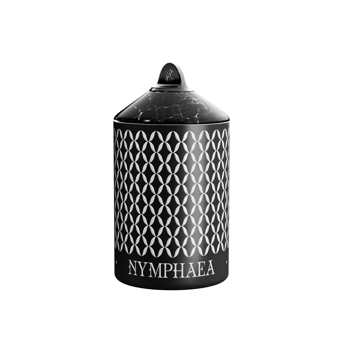 Commune Nymphaea Nox Candle + Black Marble Cover